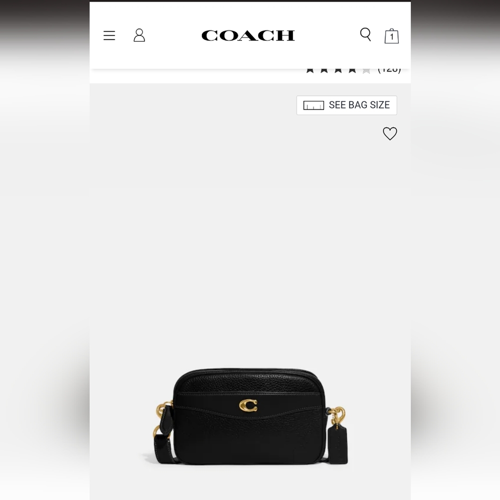 Coach Camera Bag